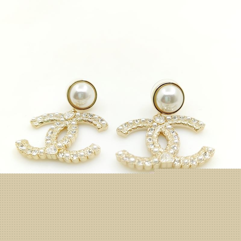 Ch*el earrings